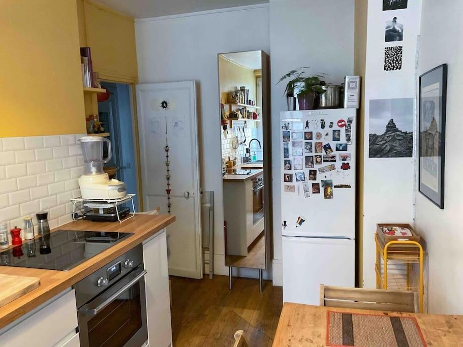 Quiet 2rooms Big Kitchen Canal Saint Martin Appartement Paris